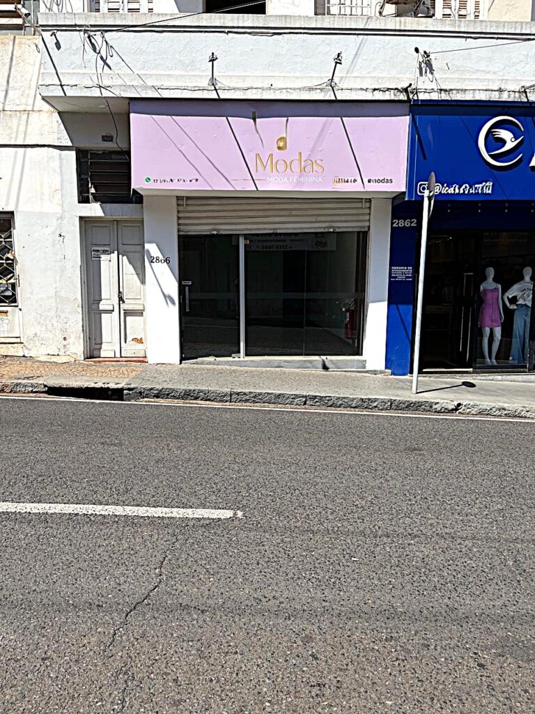 Aluga-se loja no centro de São José do Rio Preto-SP