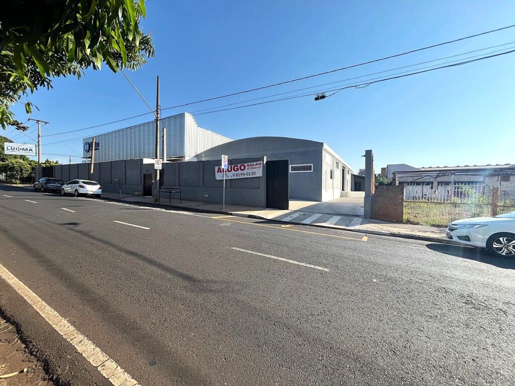 Aluga-se salão 720m² distrito industrial Waldemar O. Verdi $ 13.000,00